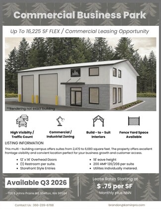 Shelton, WA Flex - 700 E Johns Prairie Rd
