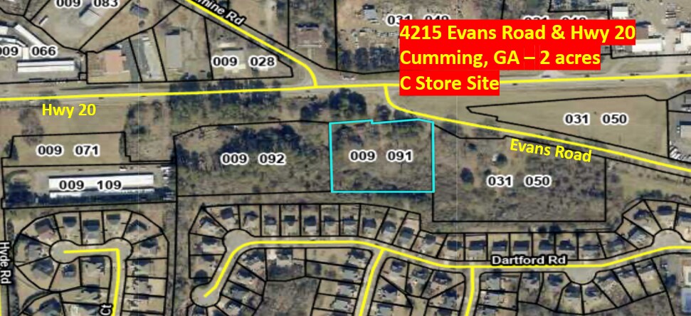 4215 Evans Rd, Cumming, GA for Sale