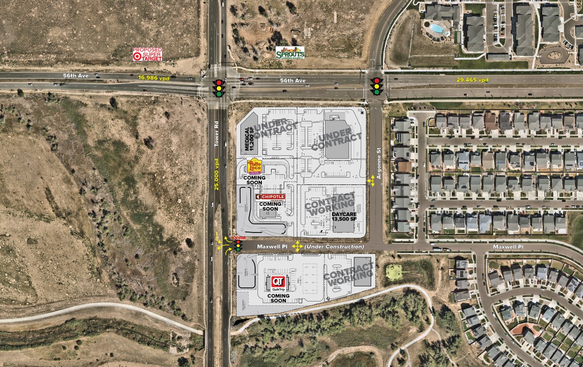 56th Ave Tower Rd Denver, CO 80249 Land Property for Sale on
