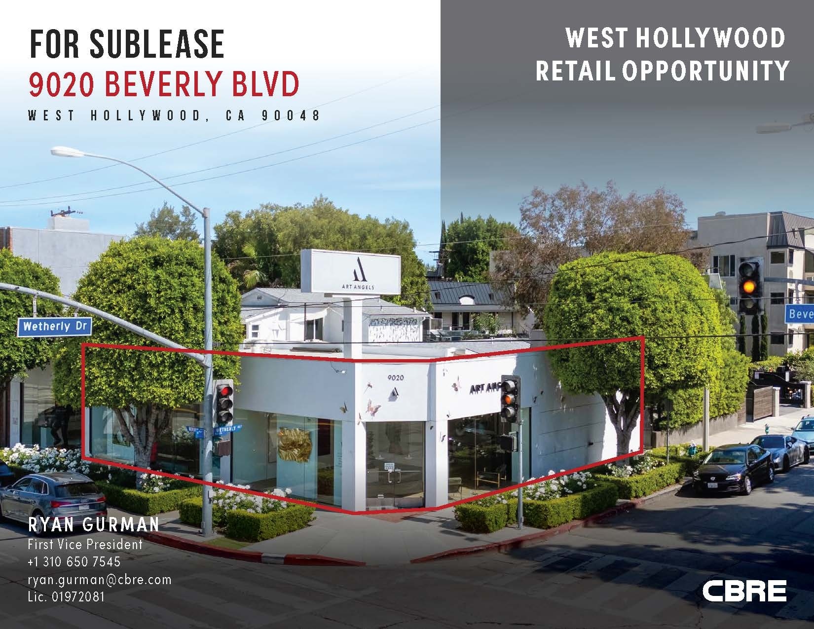 9020 Beverly Blvd, West Hollywood, CA for Rent