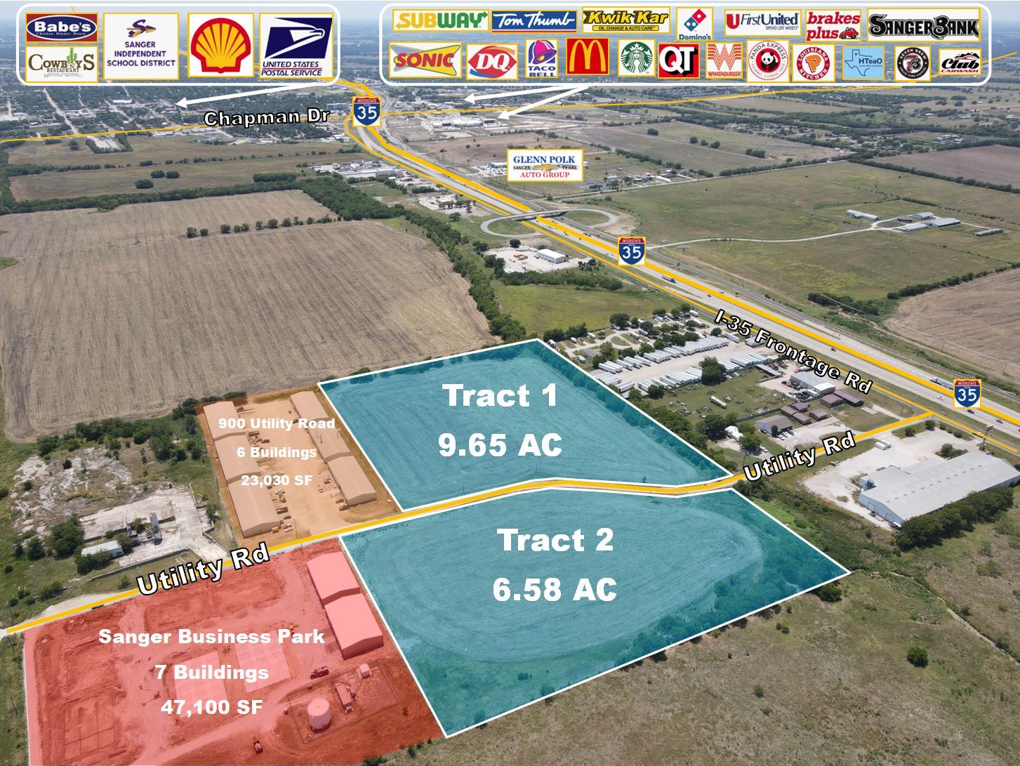 TBD Utility Road, Sanger, TX for Sale