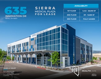 Reno, NV Office/Medical - 635 Innovation Dr Reno, NV Office/Medical - 635 Innovation Dr