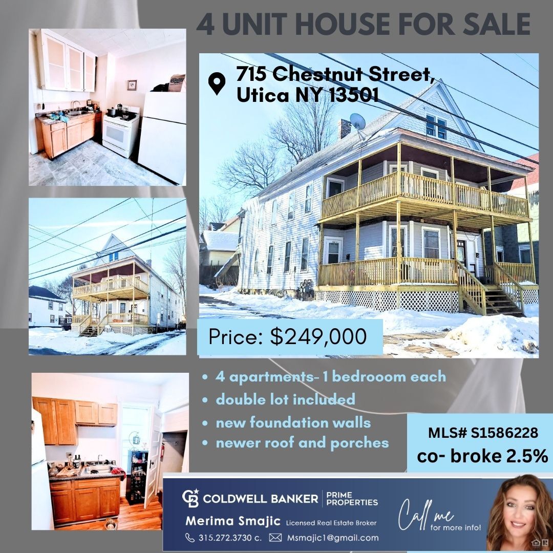 715 Chestnut St, Utica, NY for Sale