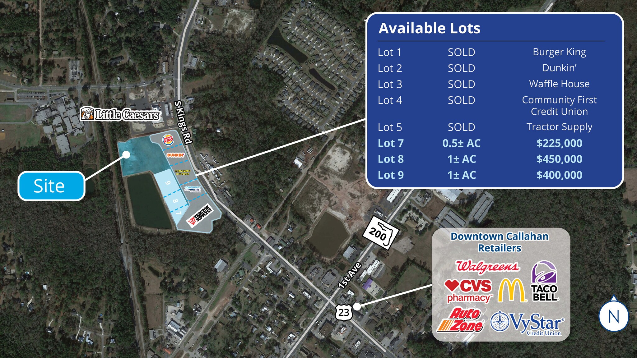 US Hwy 1 & SR 115, Callahan, FL for Sale