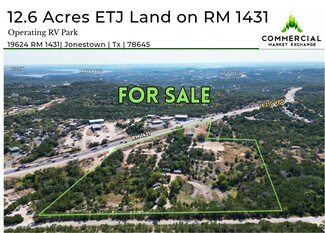 Jonestown, TX Commercial Land - 19624 Highway 1431