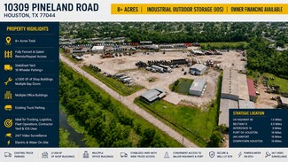 Houston, TX Commercial Land - 10309 Pineland Rd Houston, TX Commercial Land - 10309 Pineland Rd