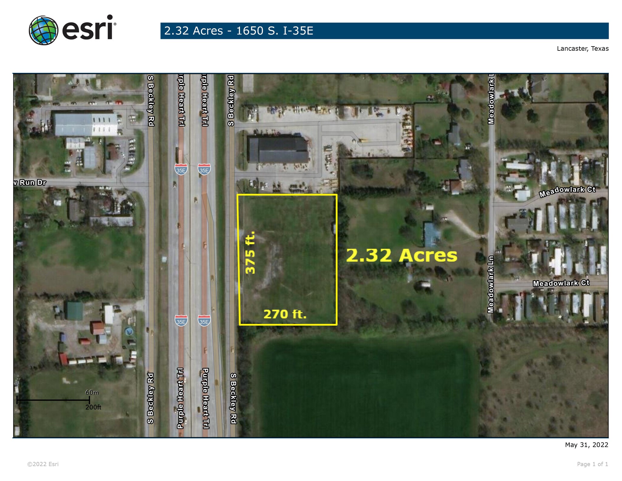 I-35E, Lancaster, TX for Sale