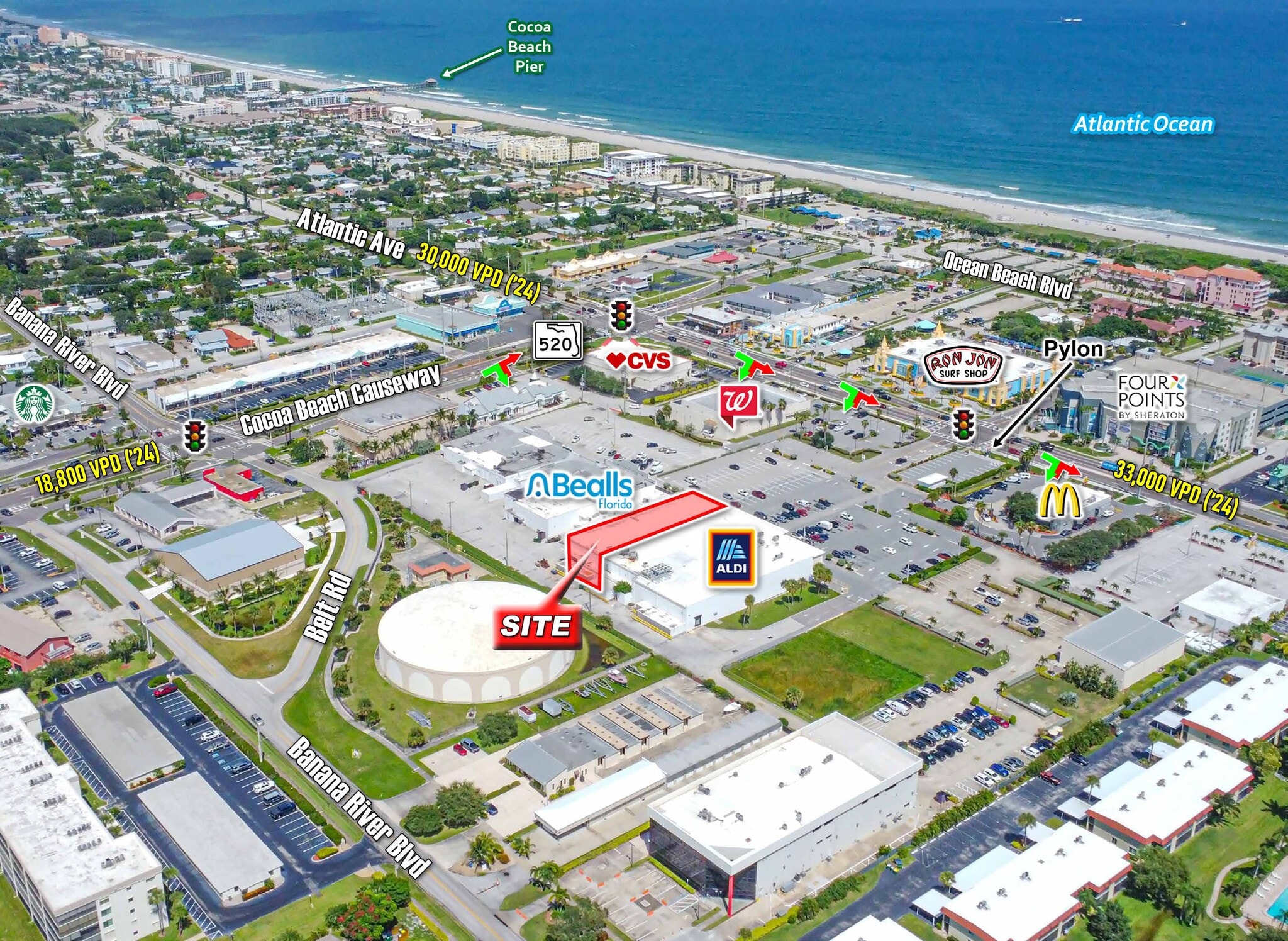 100 Canaveral Plaza Blvd, Cocoa Beach, FL for Rent