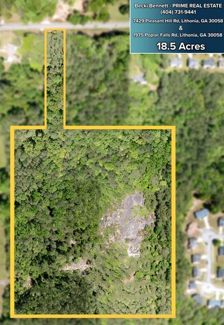 Lithonia, GA Commercial Land - 7429 Pleasant Hill and 1975 Poplar Falls Road Rd