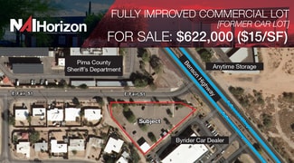 Tucson, AZ Industrial Land - 1740 E Fair St