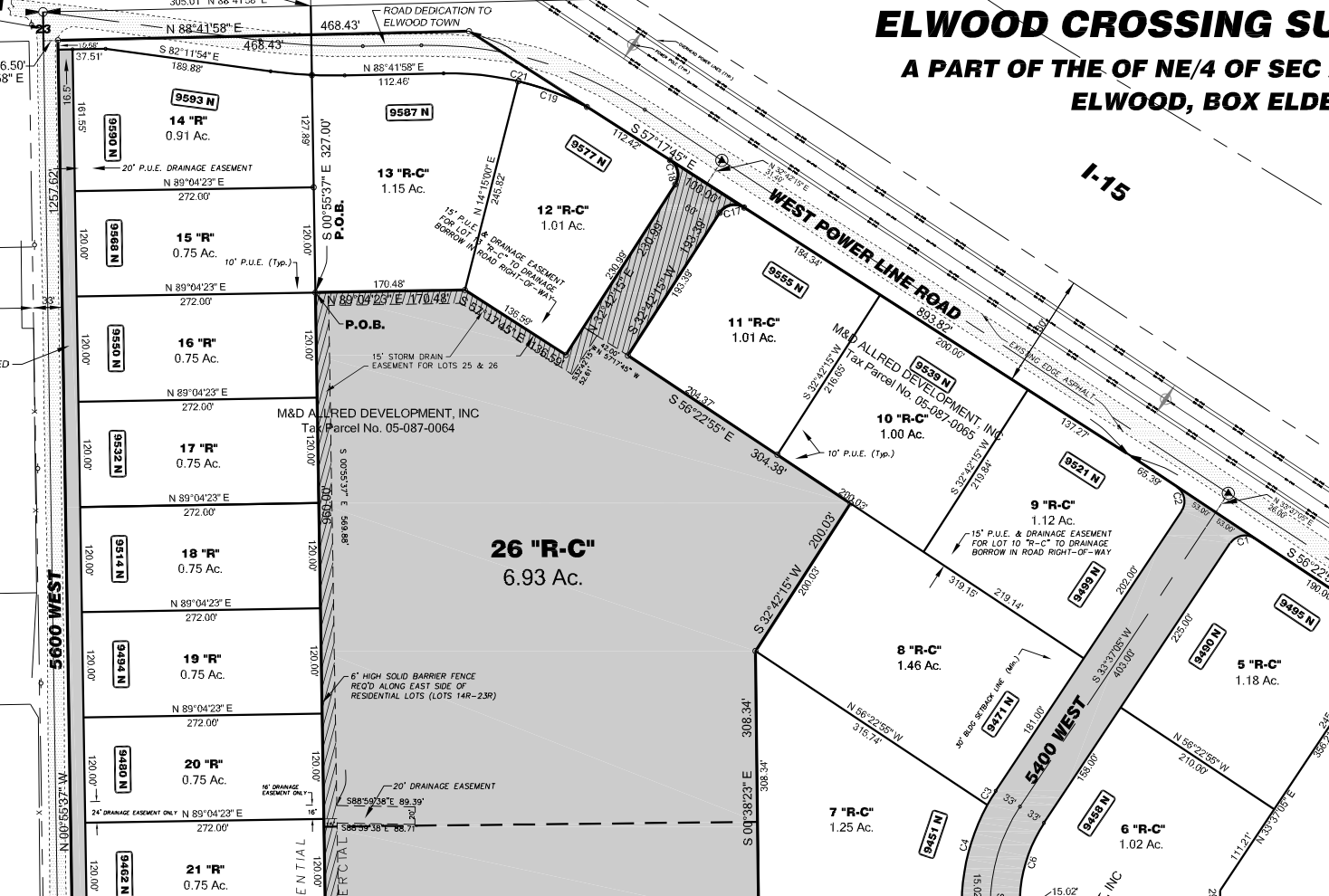 9565 N Power Line Rd, Elwood, UT for Sale