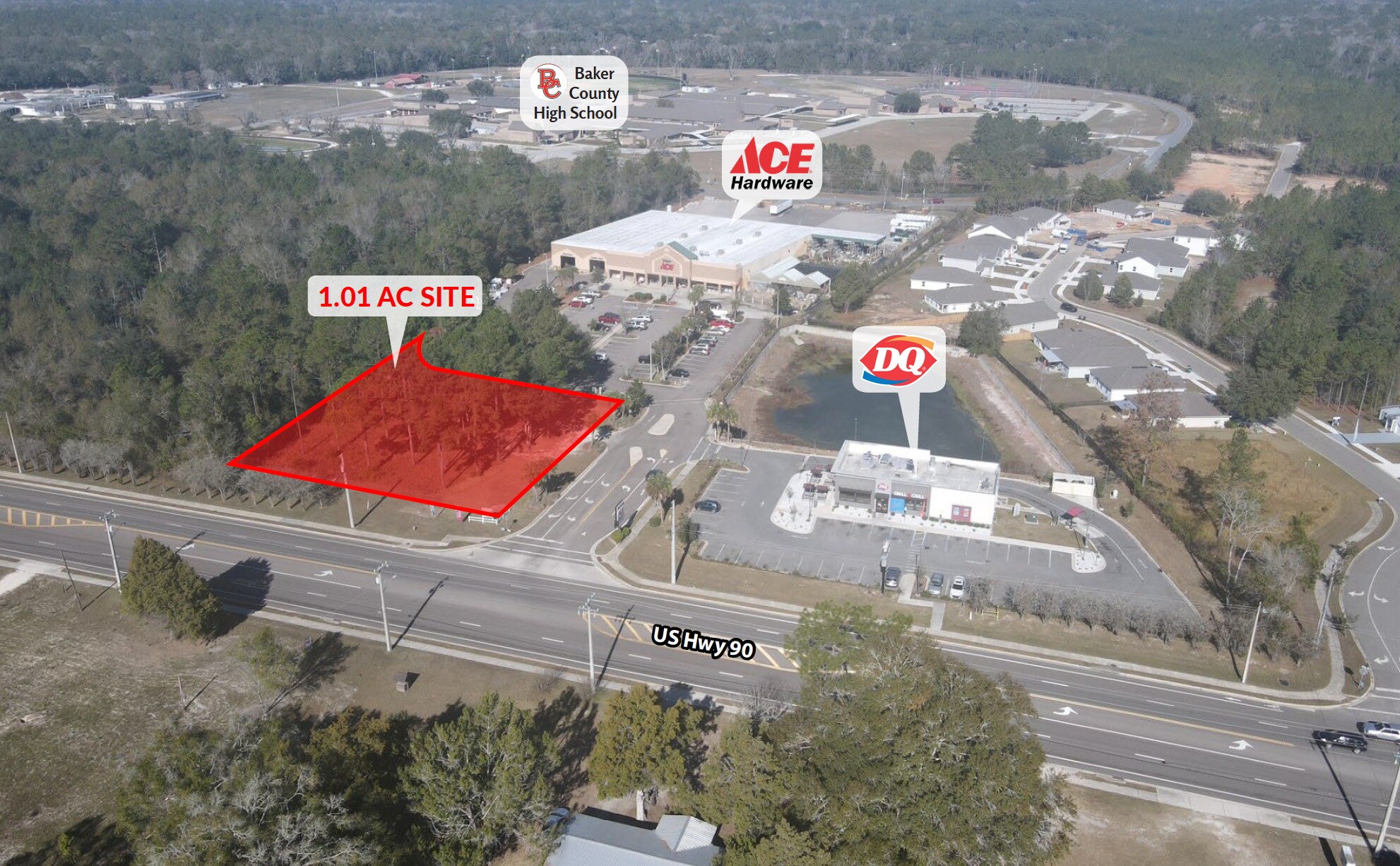 6567 Us Highway 90, Glen Saint Mary, FL for Sale