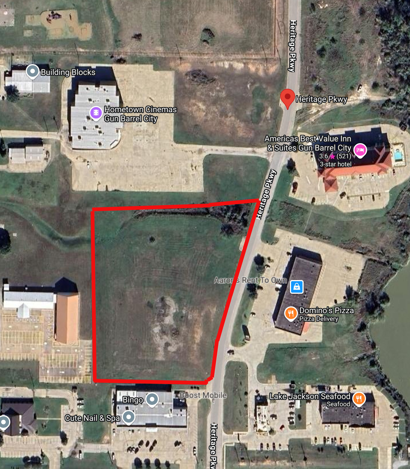 0 Heritage Pky, Gun Barrel City, TX for Sale