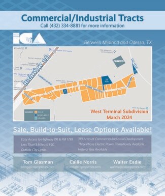 Odessa, TX Commercial Land - 8640 W Highway 191