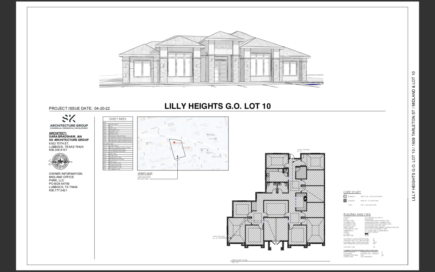 1608 Tarleton Midland, TX 79707 Office Property for Lease on
