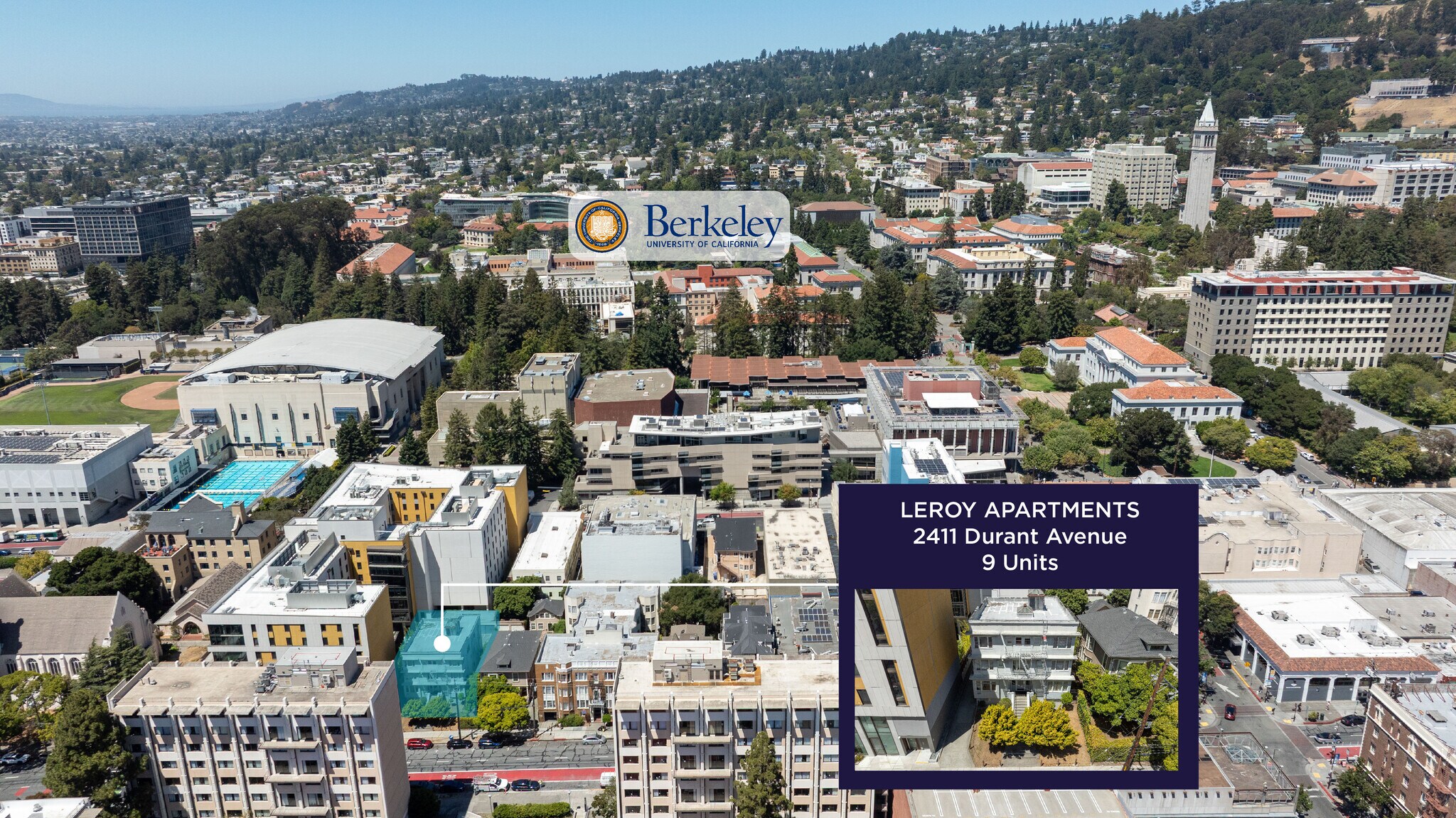 2411 Durant Ave, Berkeley, CA for Sale