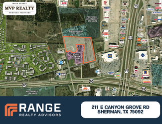 Sherman, TX Commercial Land - NWQ US-75 & US-82