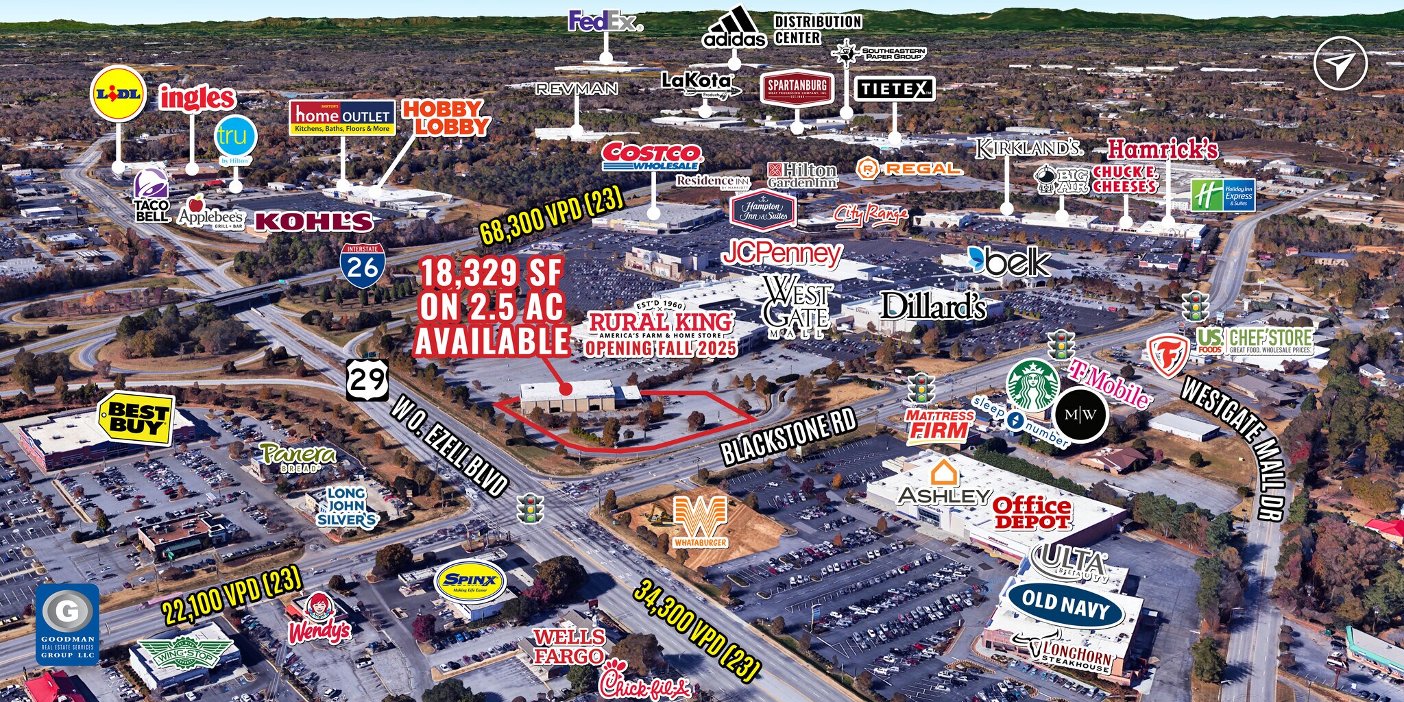 205 W Blackstock Rd, Spartanburg, SC for Sale