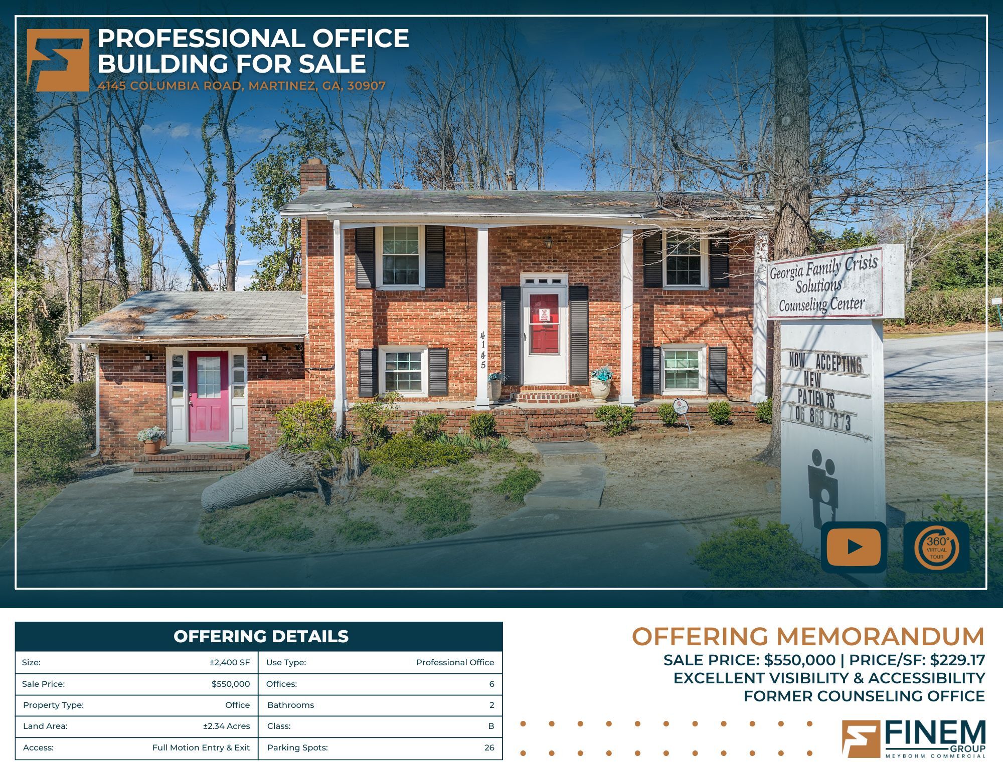 4145 Columbia Rd, Martinez, GA for Sale
