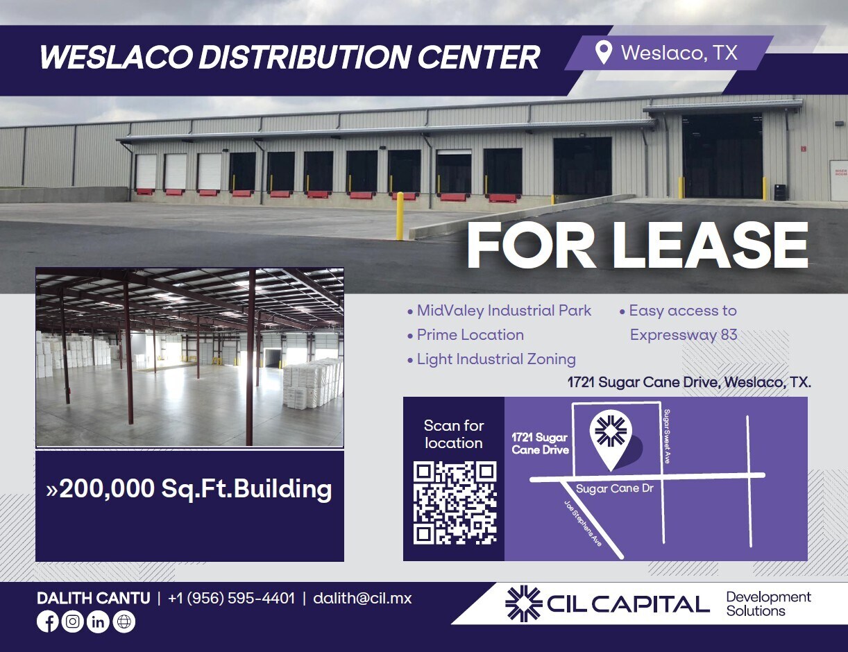 1721 E Sugarcane Dr, Weslaco, TX for Rent