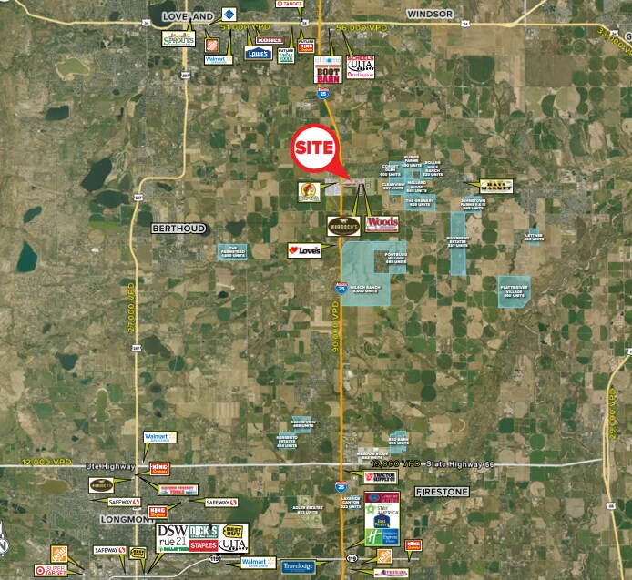 SEC of Highway 60 & I-25, Johnstown, CO for Sale