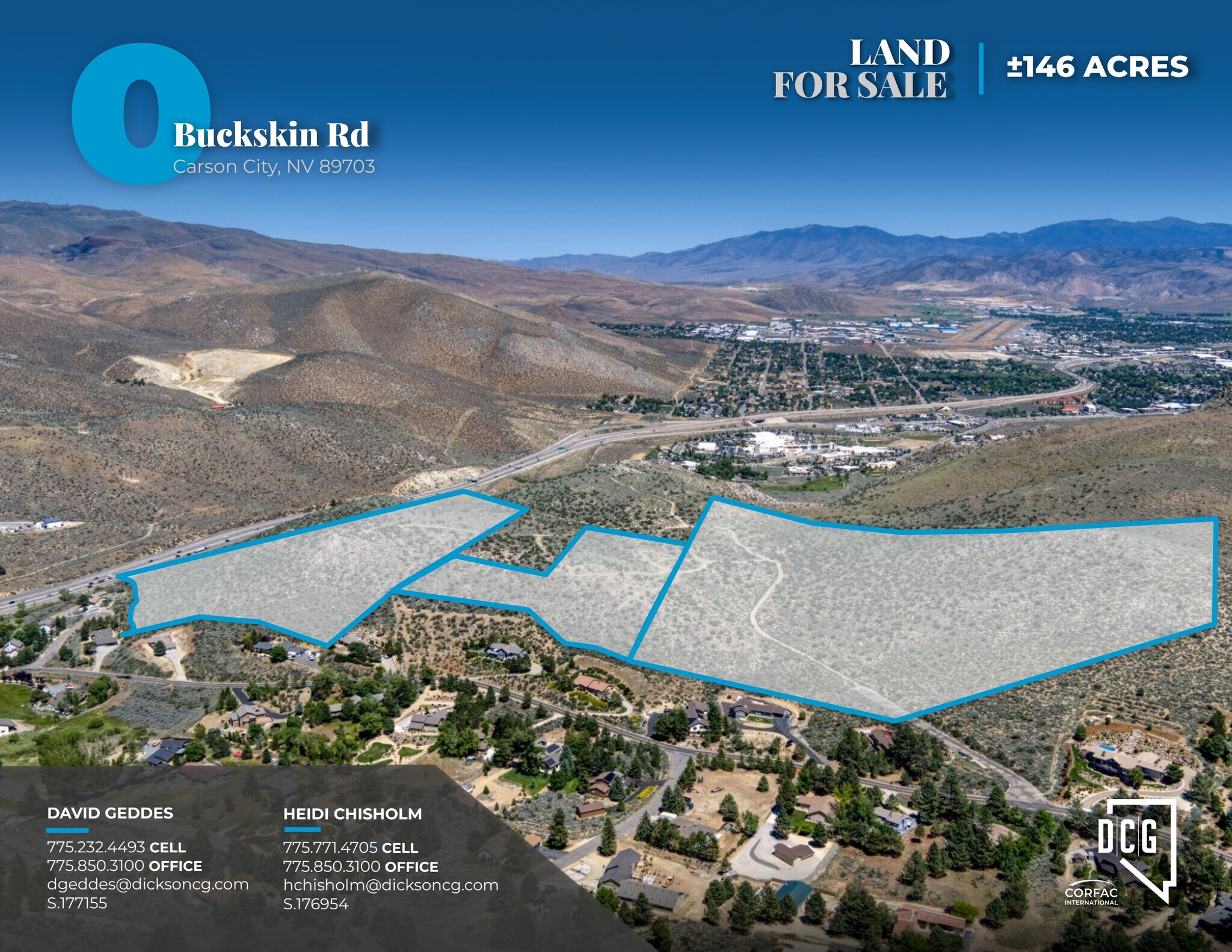 0 Buckskin Rd, Carson City, NV for Sale