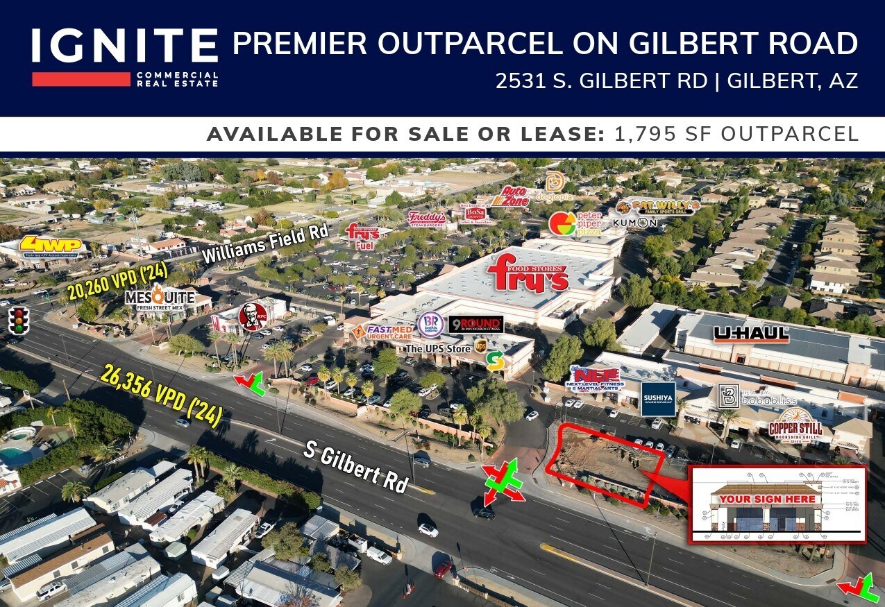 SEC Gilbert & Williams Field Rd, Gilbert, AZ for Sale