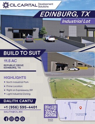 Edinburg, TX Industrial Land - 000 Republic Dr