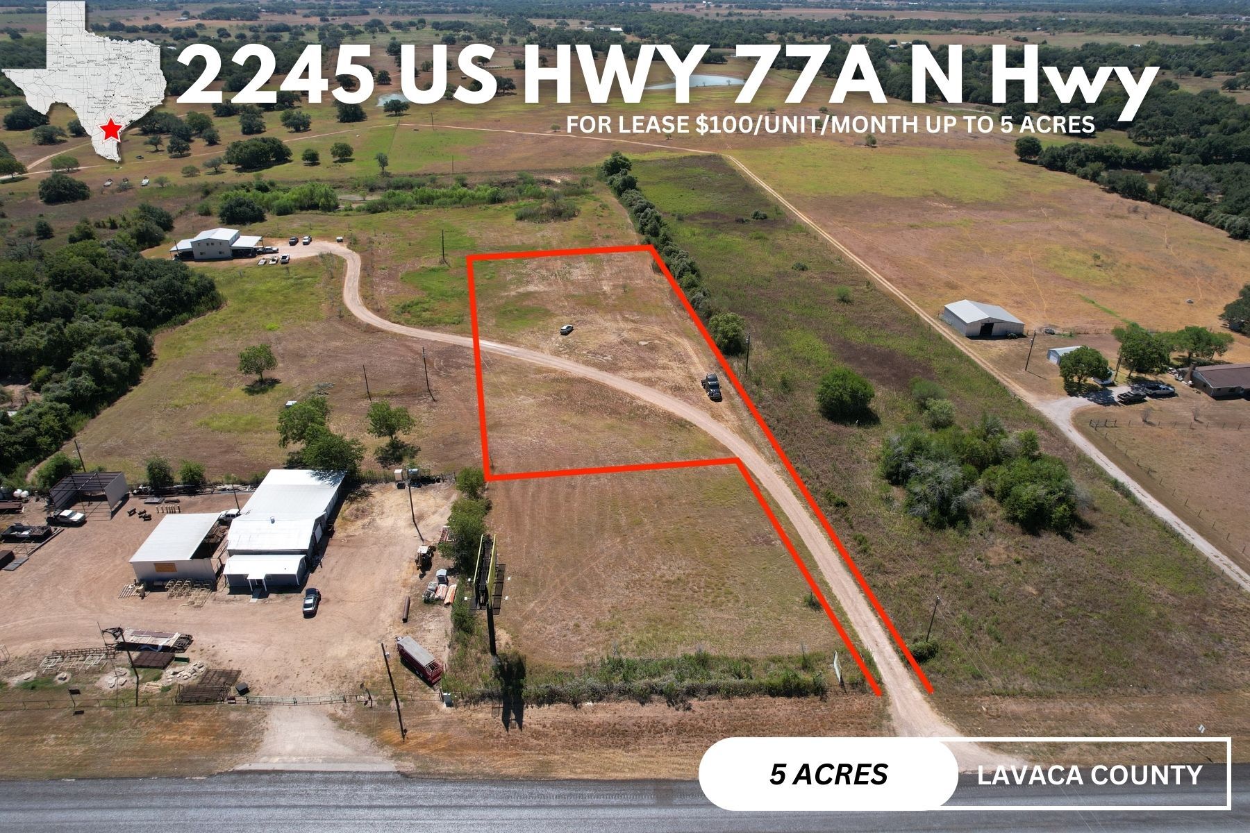 2245 US Highway 77A, Yoakum, TX for Rent