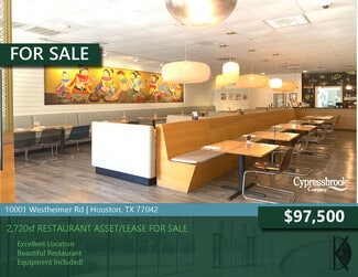 Houston, TX Retail - 10001 Westheimer Rd Houston, TX Retail - 10001 Westheimer Rd