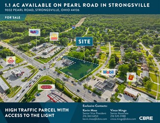 Strongsville, OH Commercial Land - 9032 Pearl Rd