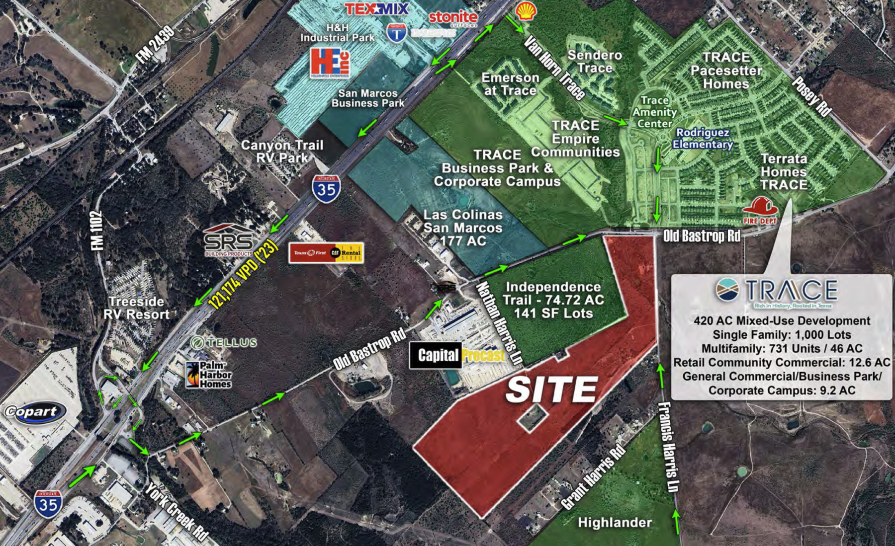 Francis Harris Lane Tract, San Marcos, TX for Sale