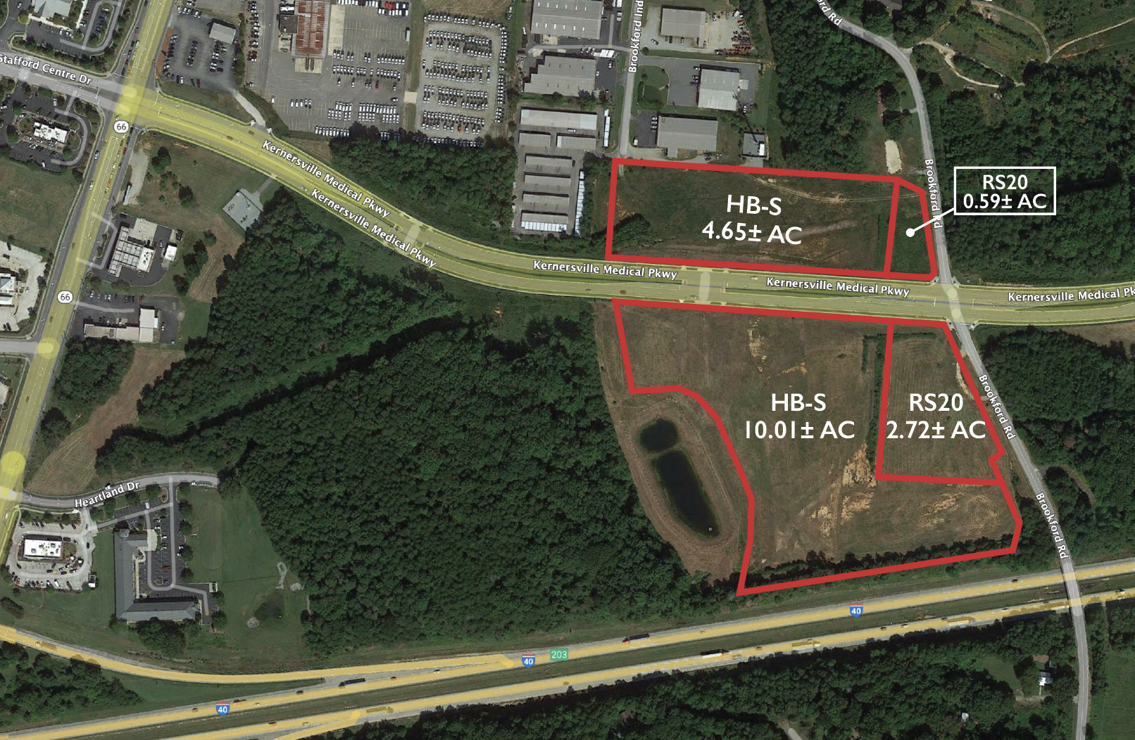 KERNERSVILLE MEDICAL Pky @ Brookford Rd, Kernersville, NC for Sale