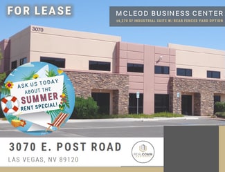 Las Vegas, NV Industrial - 3070 E Post Rd