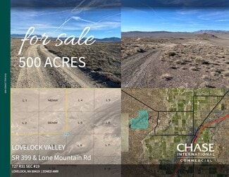Lovelock, NV Commercial - Lovelock Valley SR 399 & Lone Mountain Road