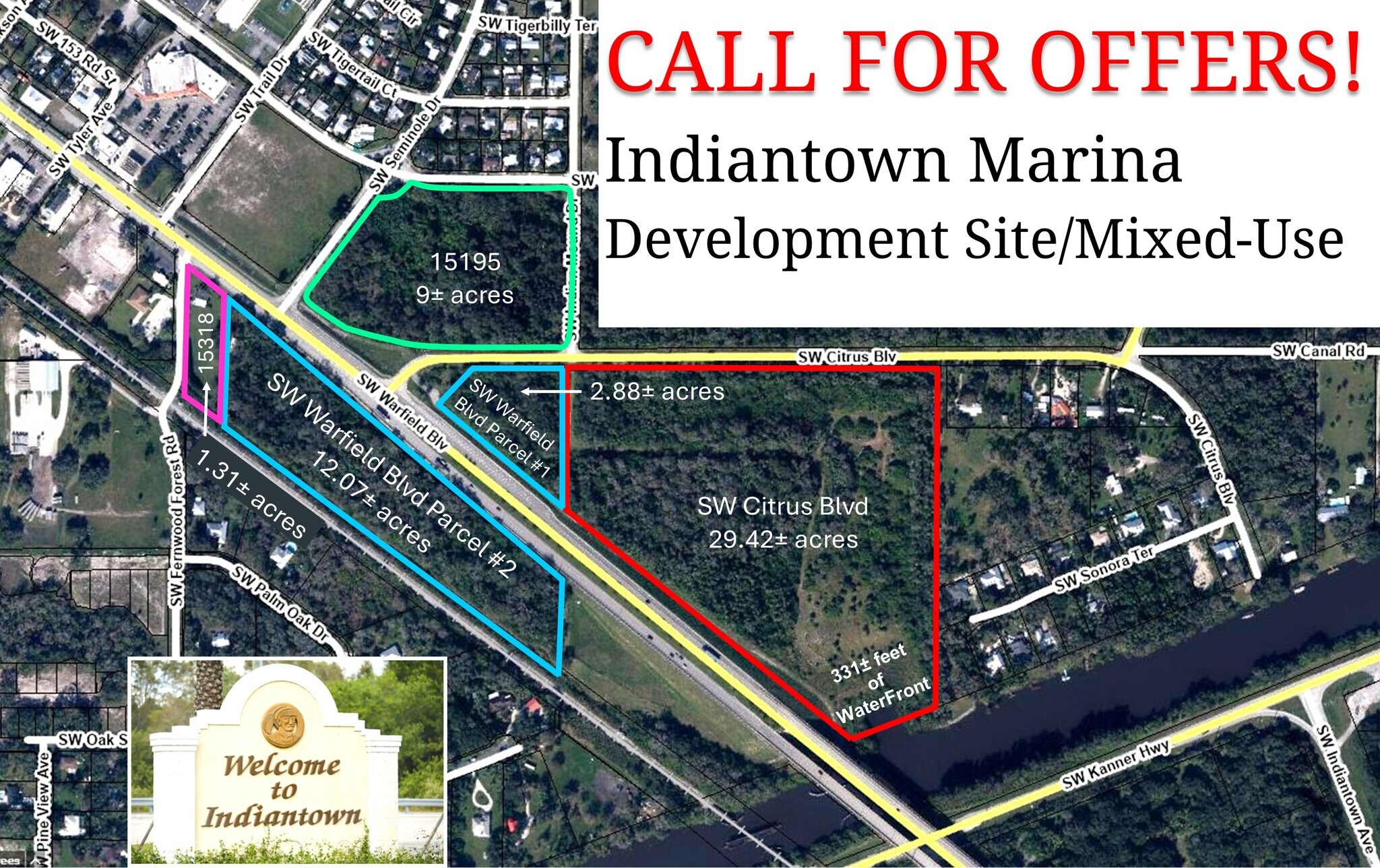 SW Citrus Blvd @ Warfield Blvd, Indiantown, FL for Sale