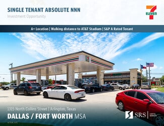 Arlington, TX Service Station - 1315 N Collins St