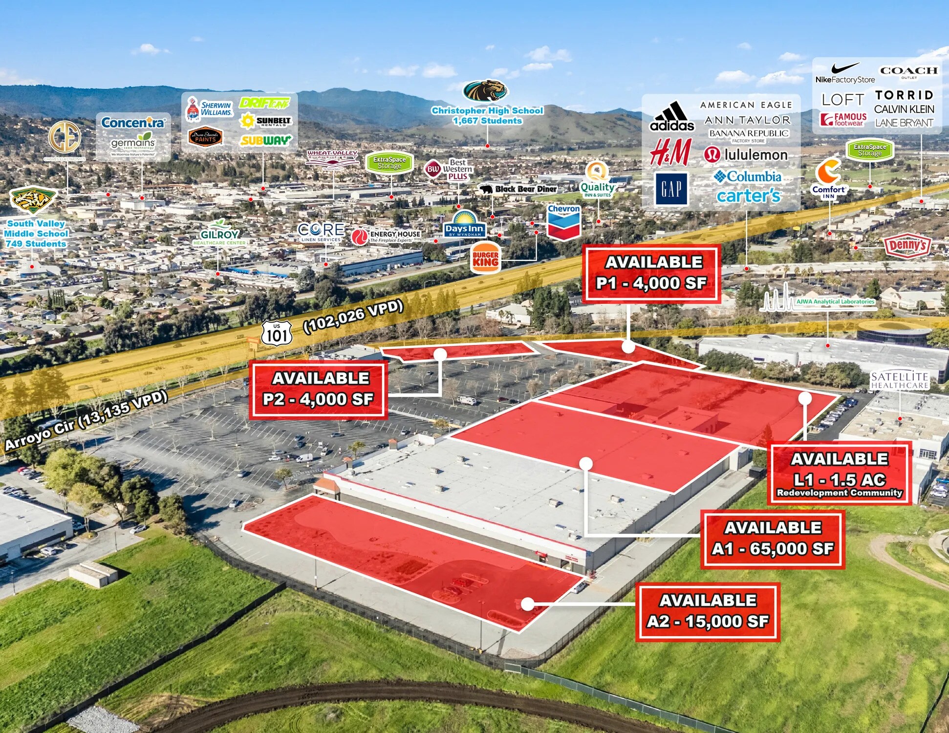 7950 Arroyo Cir, Gilroy, CA for Rent