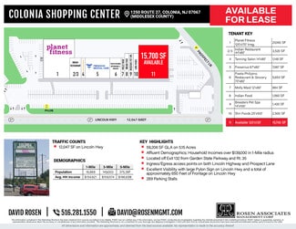 Woodbridge, NJ Retail - Rte 27 @ Rte. 27 & Prospect Rd.