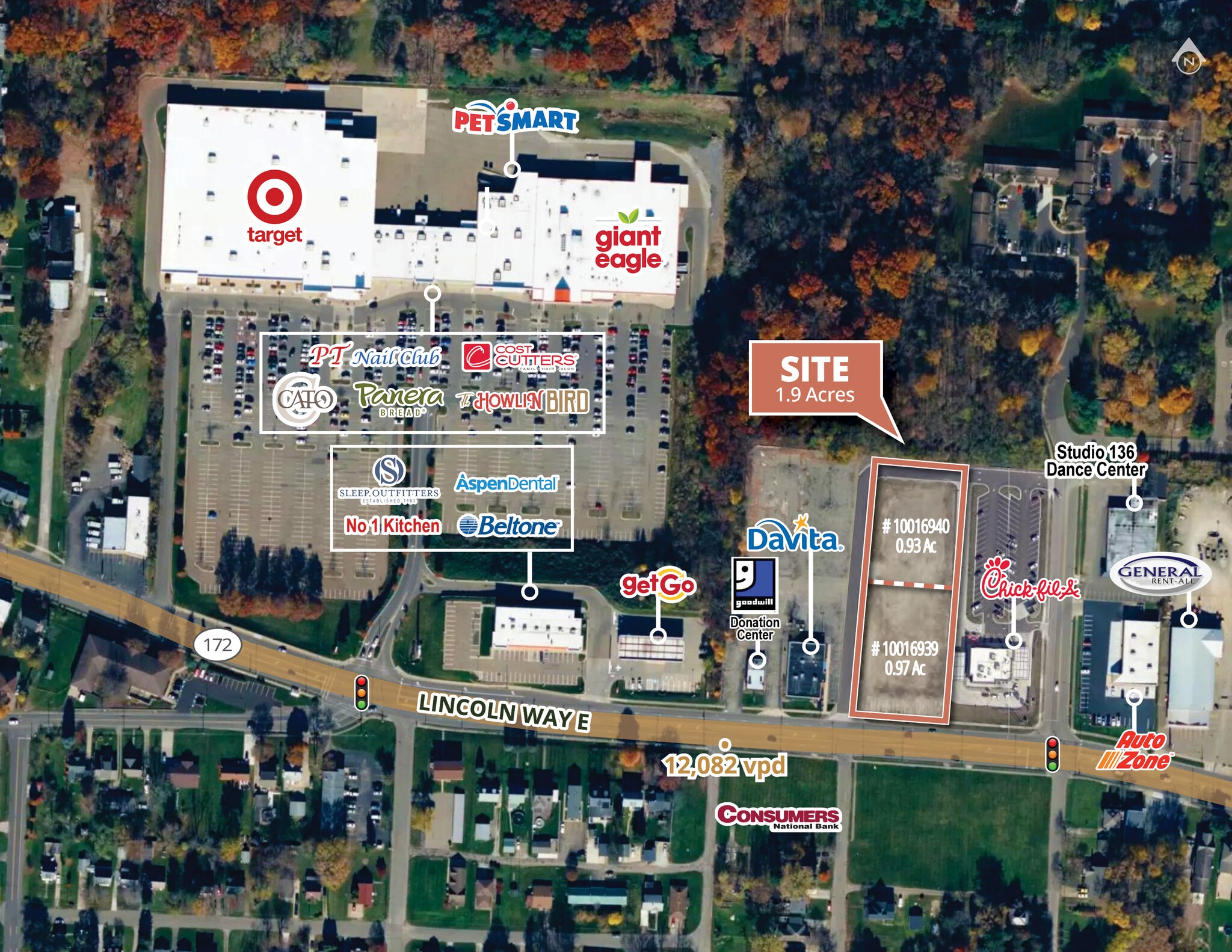 2216 Lincoln Way E, Massillon, OH for Rent