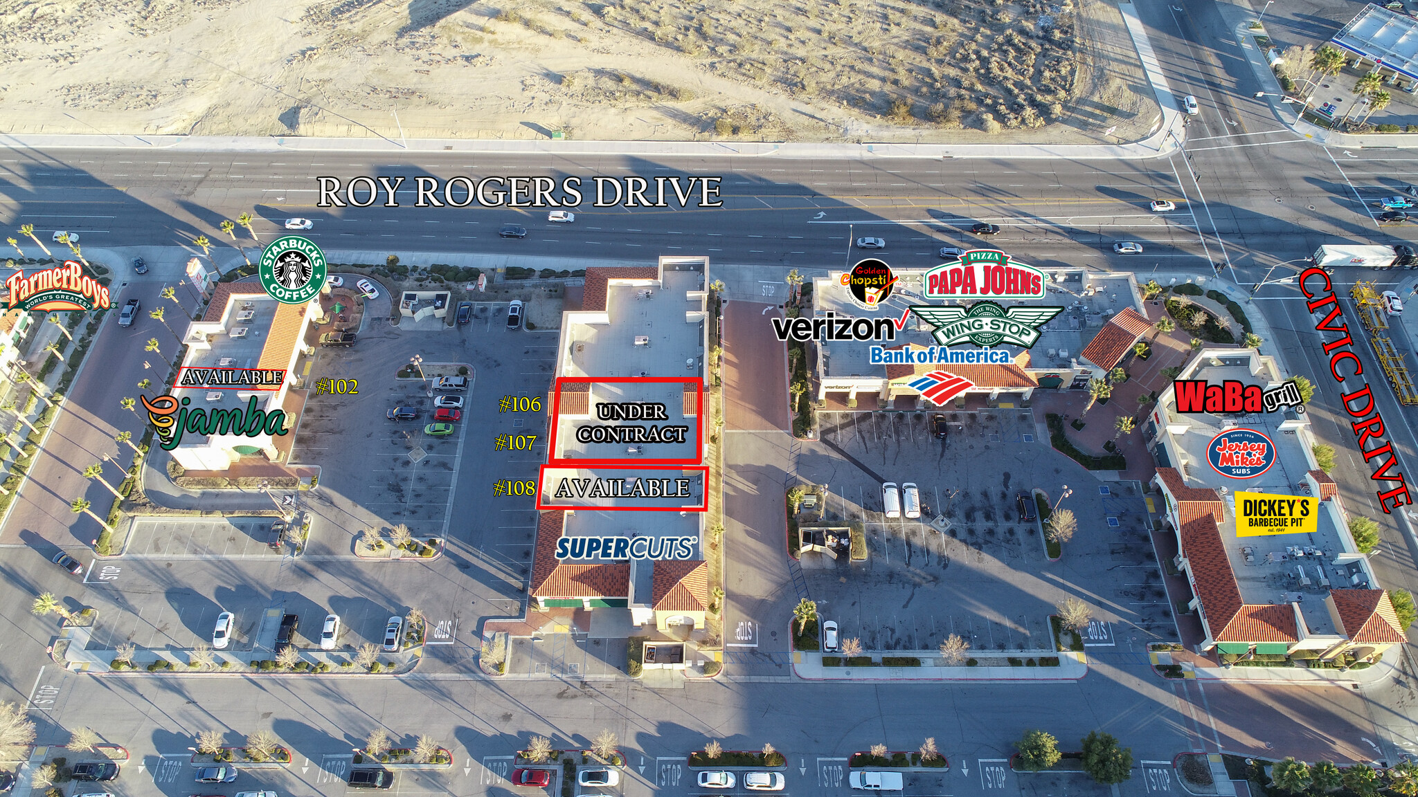 15617-15683 Roy Rogers Dr, Victorville, CA for Rent