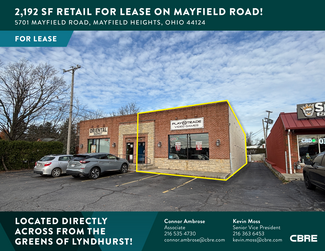 Mayfield Heights, OH Retail - 5701 Mayfield Rd