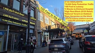 Jackson Heights, NY Office, Retail - 3753 82nd St Jackson Heights, NY Office, Retail - 3753 82nd St