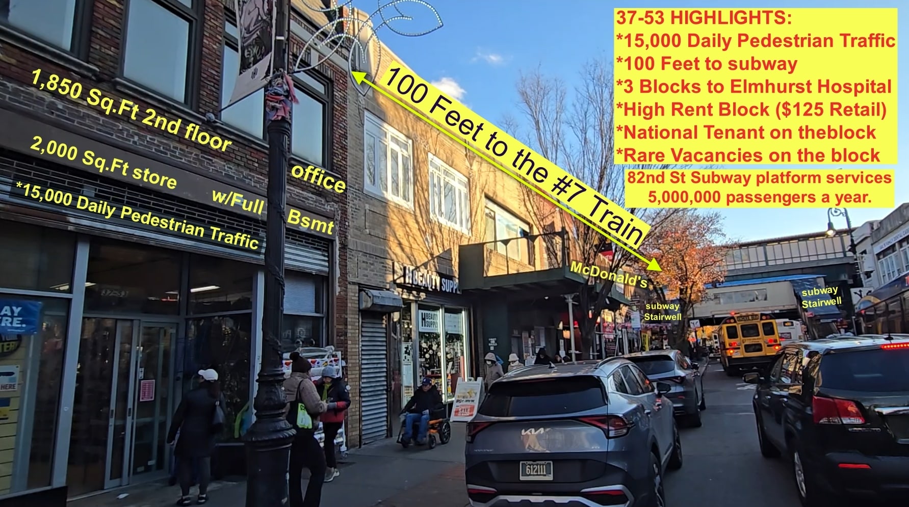 3753 82nd St, Jackson Heights, NY for Rent