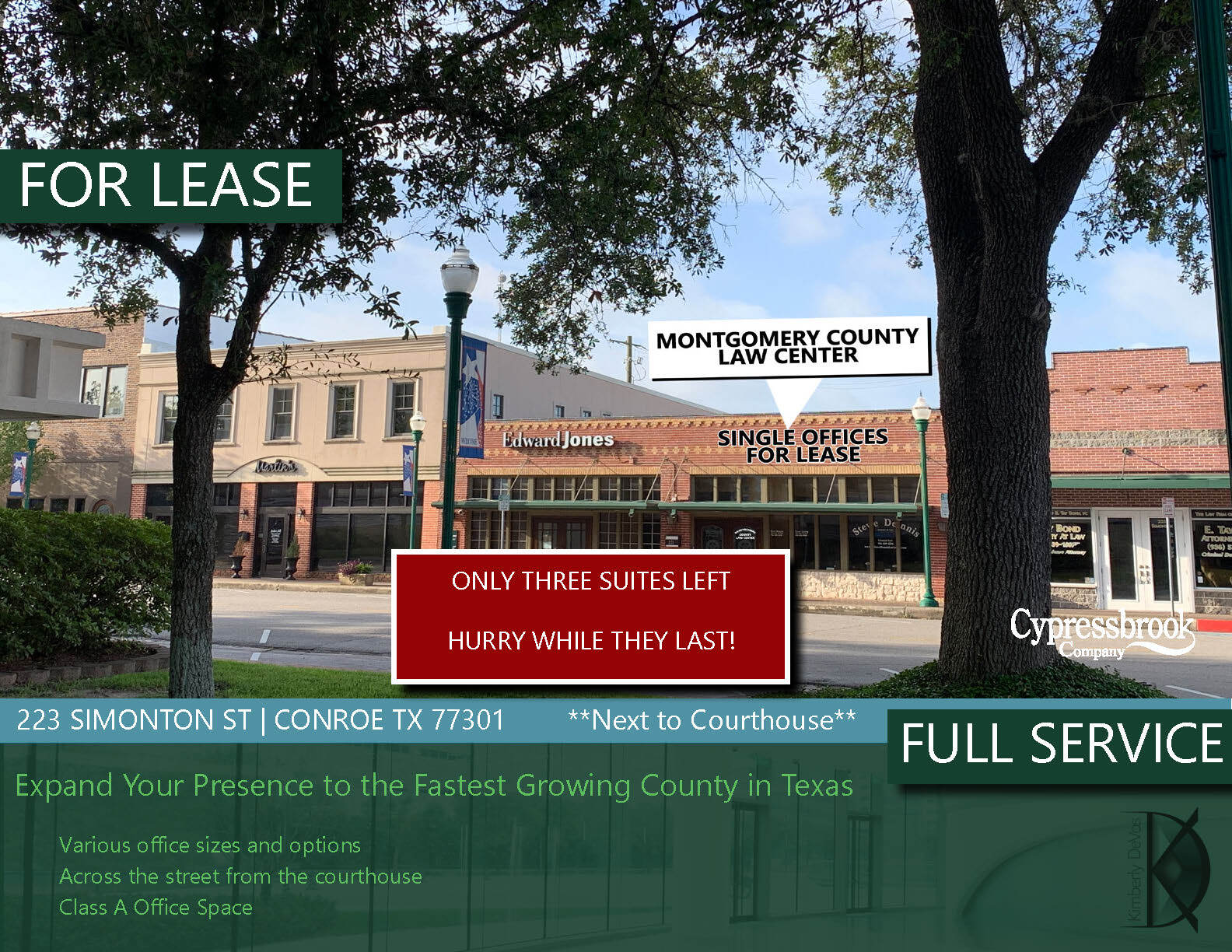221-223 Simonton St, Conroe, TX for Rent