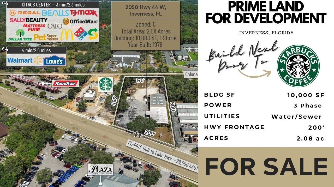 2050 Highway 44 W, Inverness, FL for Sale