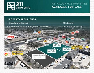 San Antonio, TX Commercial Land - 211 Crossing San Antonio, TX Commercial Land - 211 Crossing