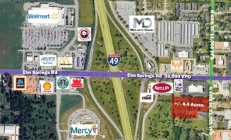 Springdale, AR Commercial Land - 738 N 40th St