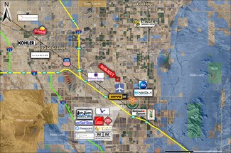Eloy, AZ Industrial Land - N Tweedy Road