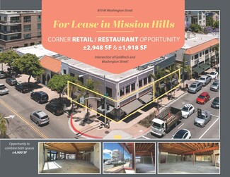 San Diego, CA Retail - 870 W Washington St